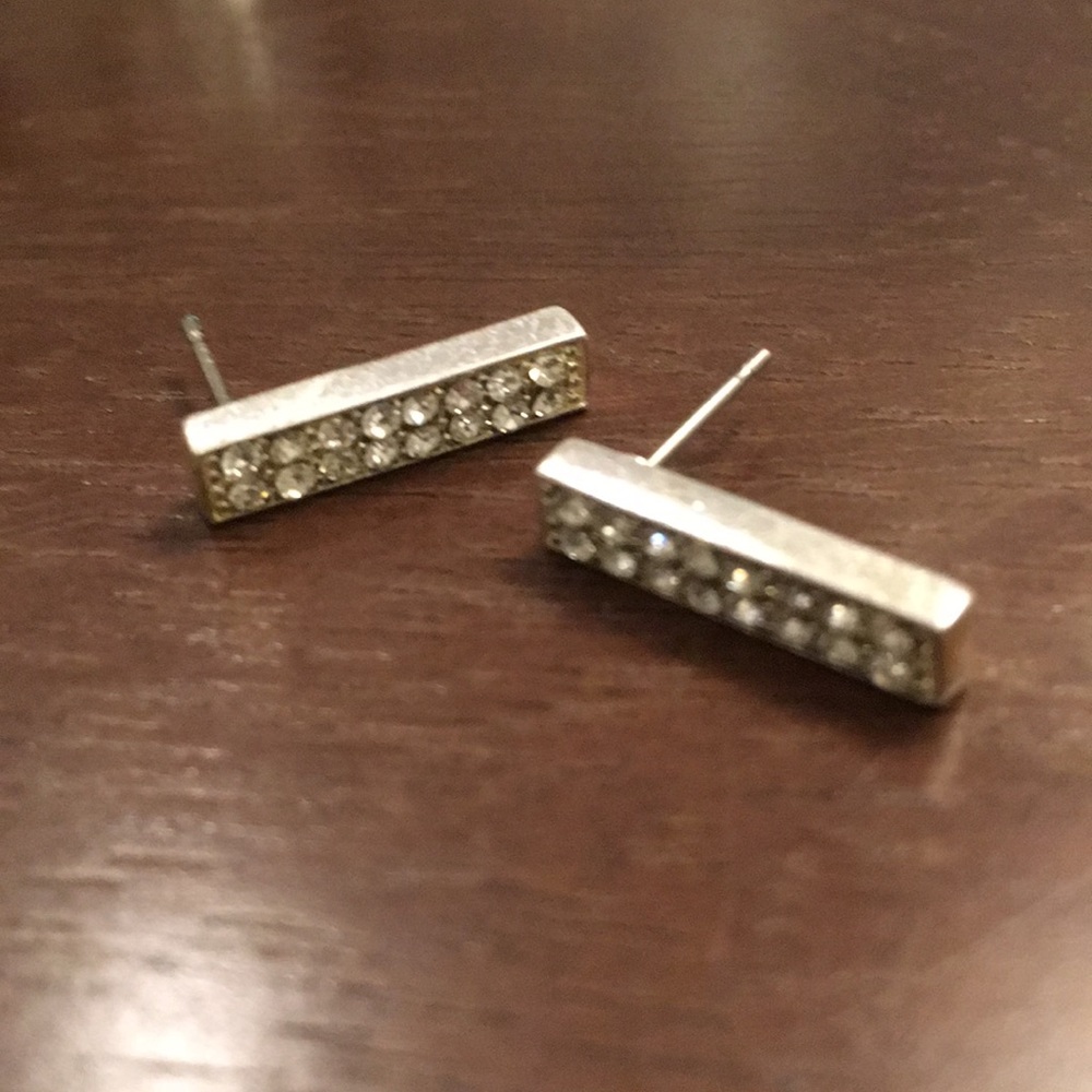 💎SALE💎 diamonds stick stud earrings